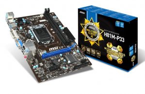 Main MSI H81M-P33