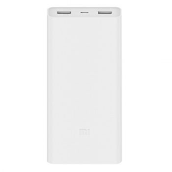 Pin Sạc Dự Phòng Xiaomi Mi 2C 20.000 mAh 2 Cổng USB Tích Hợp QC 3.0 PLM06ZM – Hàng Chính Hãng